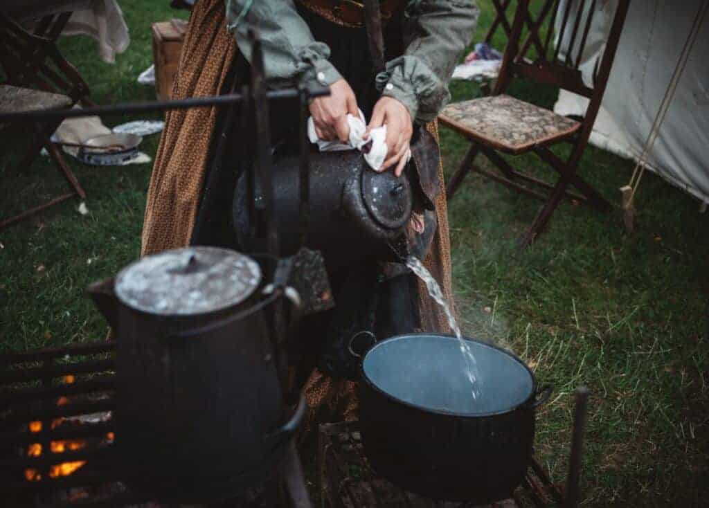 Kochendes Wasser