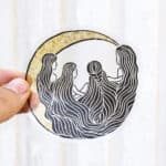 Sticker Mondfrauen